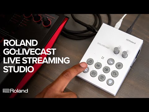 Roland GO:LIVECAST Interfaces audio
