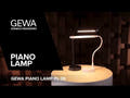 Lampe de piano GEWA PL-39 - Black mat