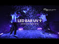 LIGHT4ME LED BAR UV 9 + BLANC décoration lumineuse professionnelle 9x3W