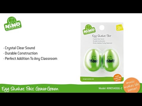 Nino Œufs à secouer, 2 pcs. Vert