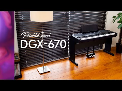 Yamaha DGX670B Piano numérique (Noir)