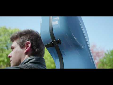 GEWA Étui de Violoncelle Air - Black/bordeaux