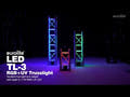 EUROLITE LED TL-3 RGB+UV Éclairage de structure