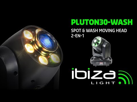 Ibiza Pluton 30 Spot + Wash (30W)