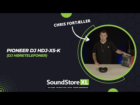 Pioneer DJ HDJ-X5 K DJ-Écouteurs (Noir)