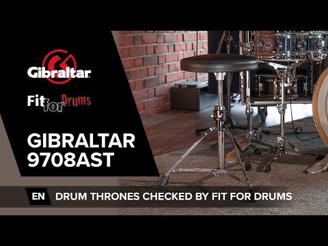 Tabouret de batterie Gibraltar série 9000 - 9708AST