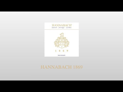 Cordes pour guitare classique Hannabach Serie 1869 Carbon/Gold MHT - Set MHT (1869MHT)