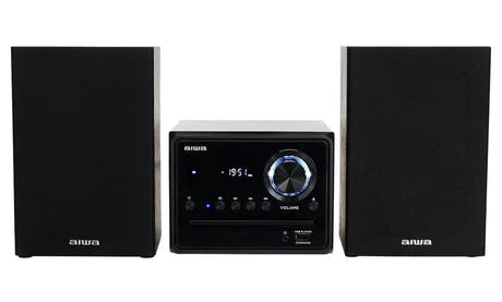 AIWA MCBT-350 Système Micro Hi-Fi 20W avec Bluetooth, CD, FM et USB