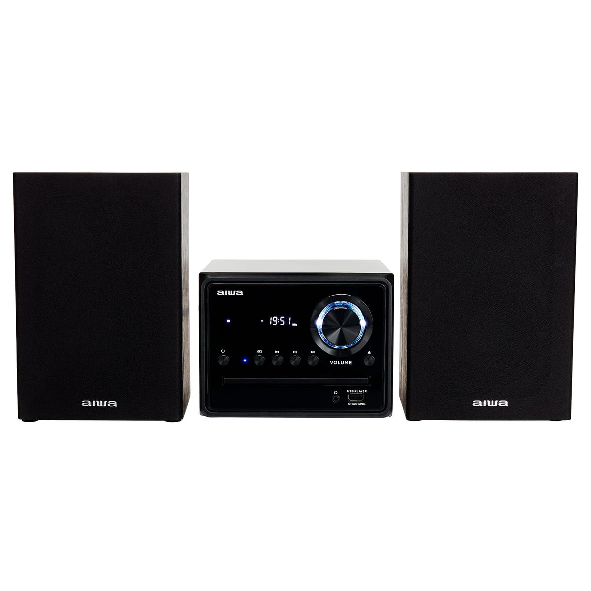 AIWA MCBT-350 Système Micro Hi-Fi 20W avec Bluetooth, CD, FM et USB