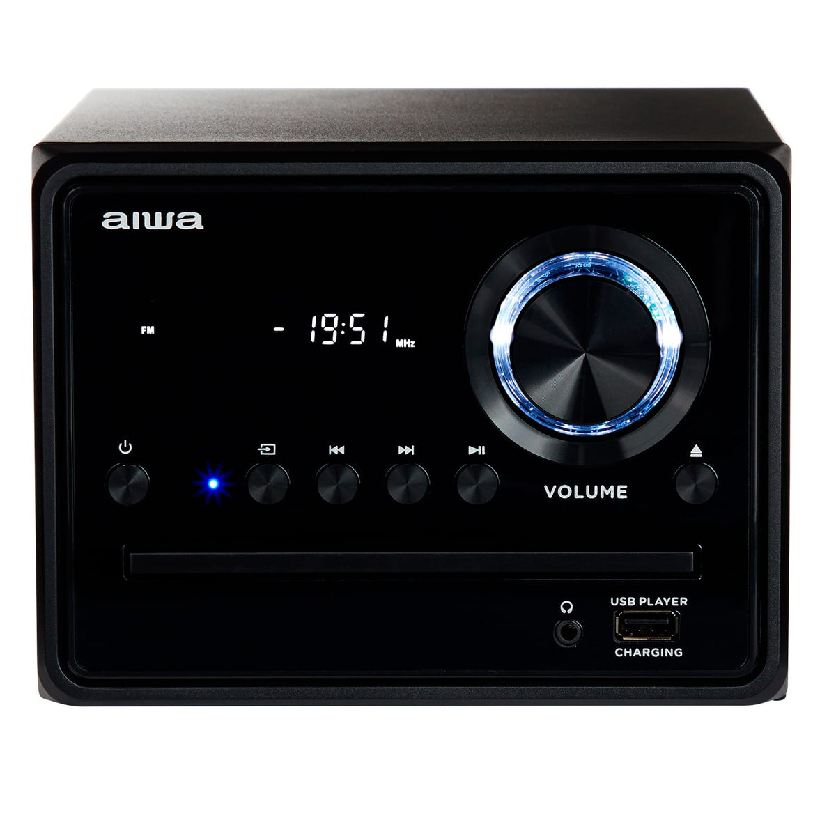 AIWA MCBT-350 Système Micro Hi-Fi 20W avec Bluetooth, CD, FM et USB