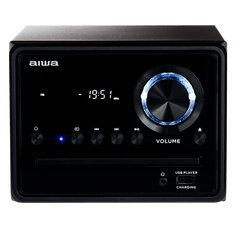 AIWA MCBT-350 Système Micro Hi-Fi 20W avec Bluetooth, CD, FM et USB