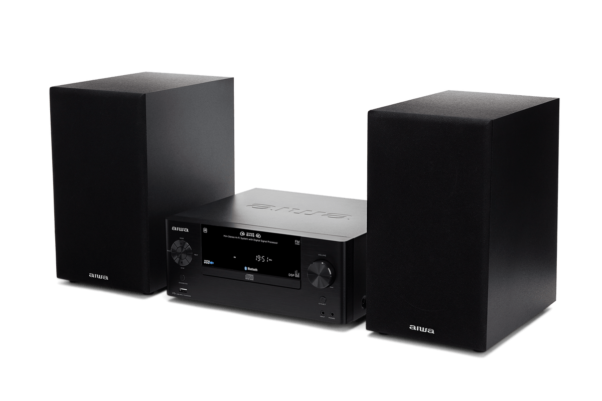 AIWA MCBT-550 Mini Hi-Fi – 50W, Bluetooth, CD & FM