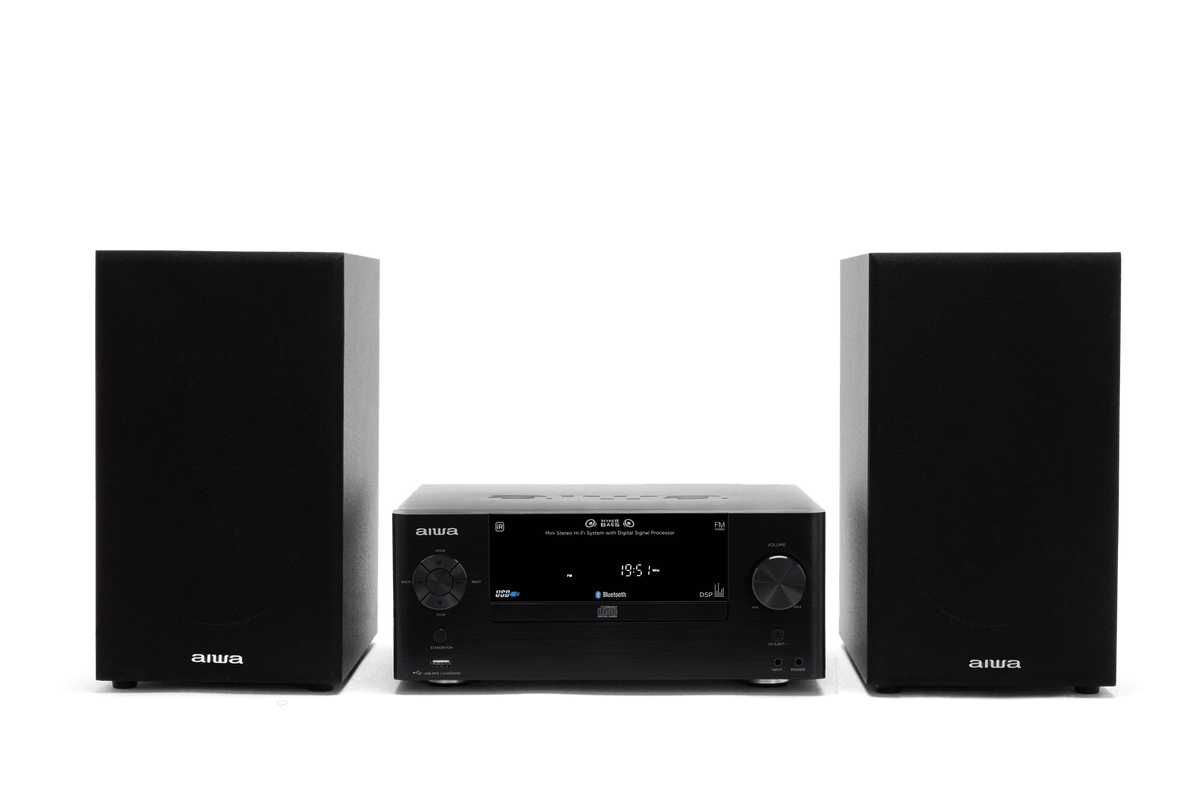 AIWA MCBT-550 Mini Hi-Fi – 50W, Bluetooth, CD & FM