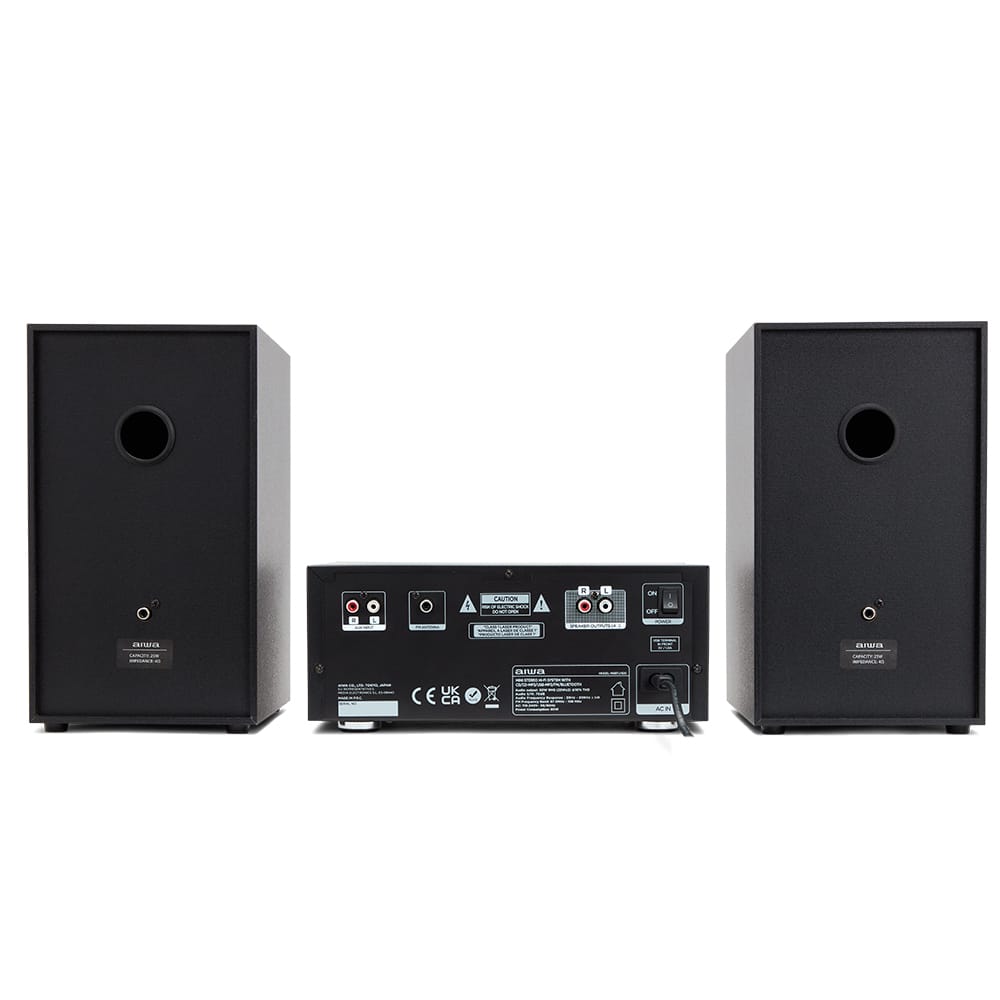 AIWA MCBT-550 Mini Hi-Fi – 50W, Bluetooth, CD & FM