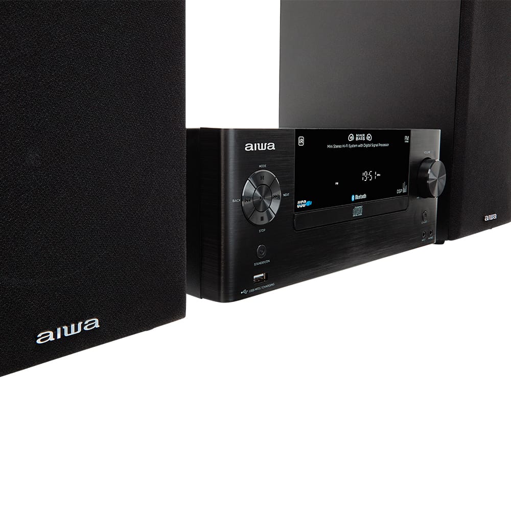 AIWA MCBT-550 Mini Hi-Fi – 50W, Bluetooth, CD & FM