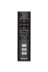 AIWA RC-300 Boombox avec CD, cassette, DAB+, Bluetooth et USB, Noir
