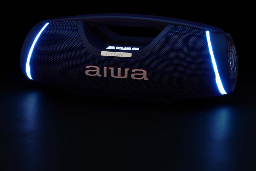Aiwa SPB-680BL enceinte Bluetooth portable, bleue