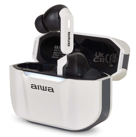Écouteurs TWS Aiwa ETWS-330WT, Blanc