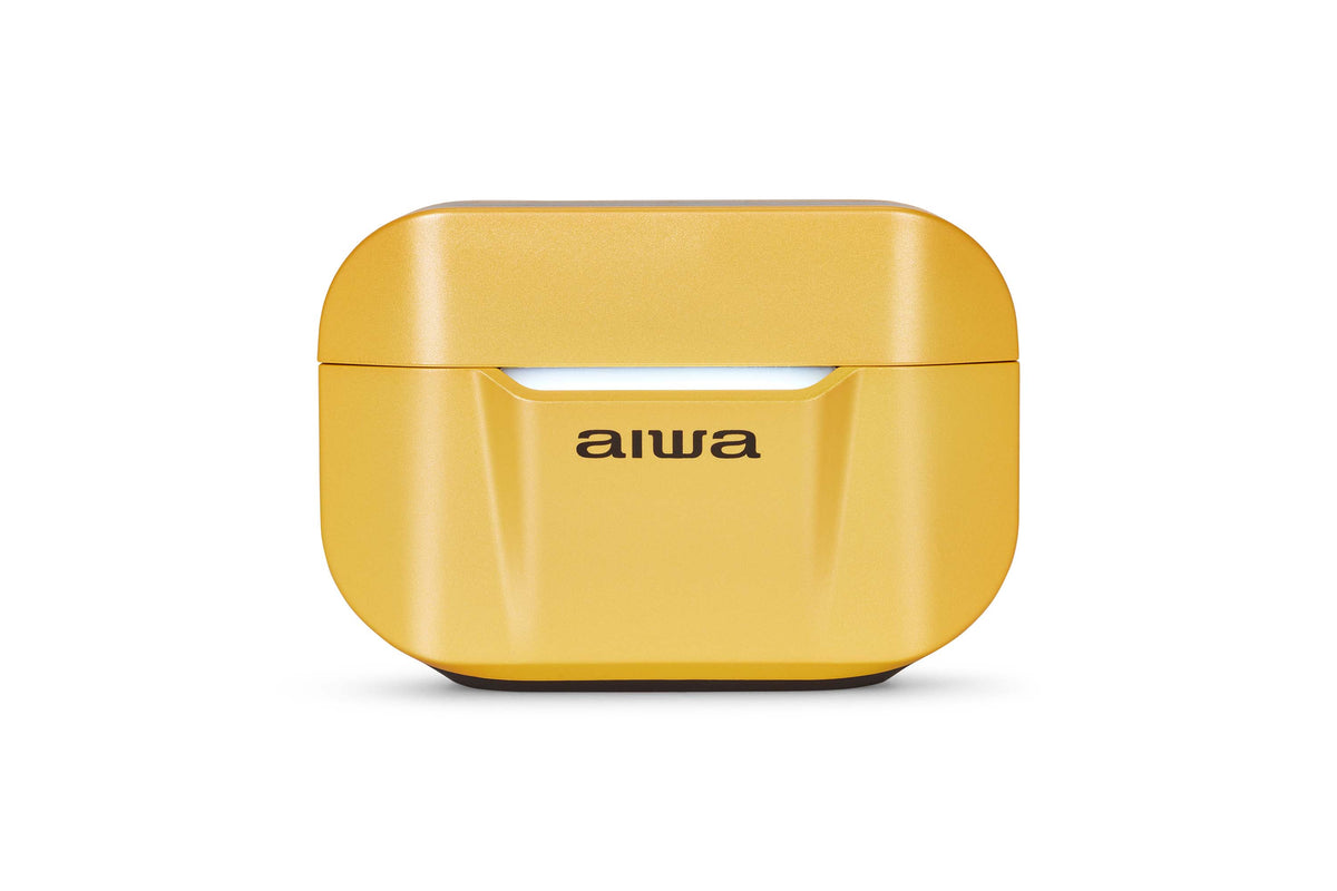 Aiwa ETWS-330YL écouteurs TWS, Jaune
