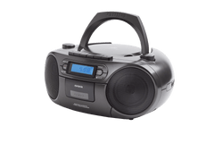 AIWA RC-250 Boombox – CD, cassette, Bluetooth et FM, noir