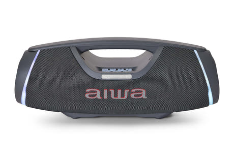 AIWA SPB-680 – Enceinte Party portable 20 W Bluetooth avec éclairage RGB, grise