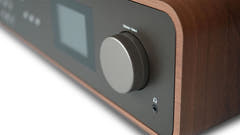 Pure Classic Système stéréo Hi-Fi – DAB+, CD, Bluetooth, 100W, Noyer