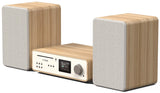Pure Classic Stereo Hi-Fi System – DAB+, CD, Bluetooth, 100W, Oak