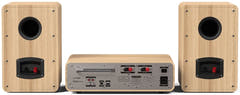 Pure Classic Système stéréo Hi-Fi – DAB+, CD, Bluetooth, 100W, chêne