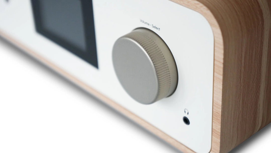 Pure Classic Système stéréo Hi-Fi – DAB+, CD, Bluetooth, 100W, chêne