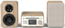 Pure Classic Système stéréo Mini Hi-Fi – DAB+, CD, Bluetooth, 40W, bois de chêne