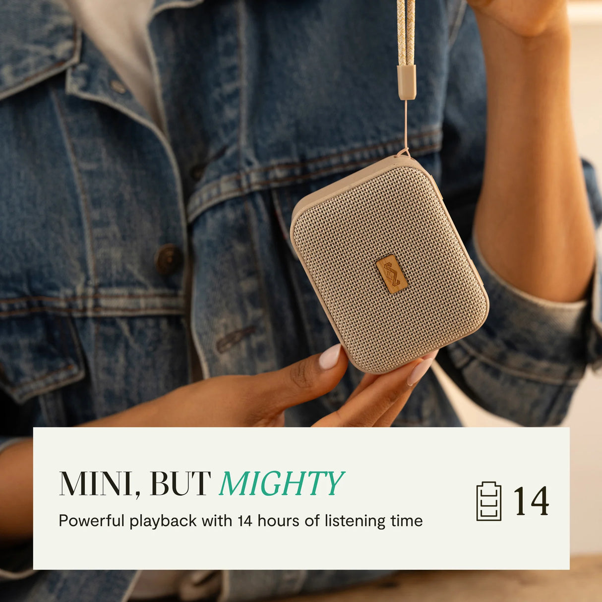 MARLEY JAMMIN Bluetooth Højttaler, Creme