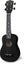 Reno RU150 Soprano Ukulele (Black)