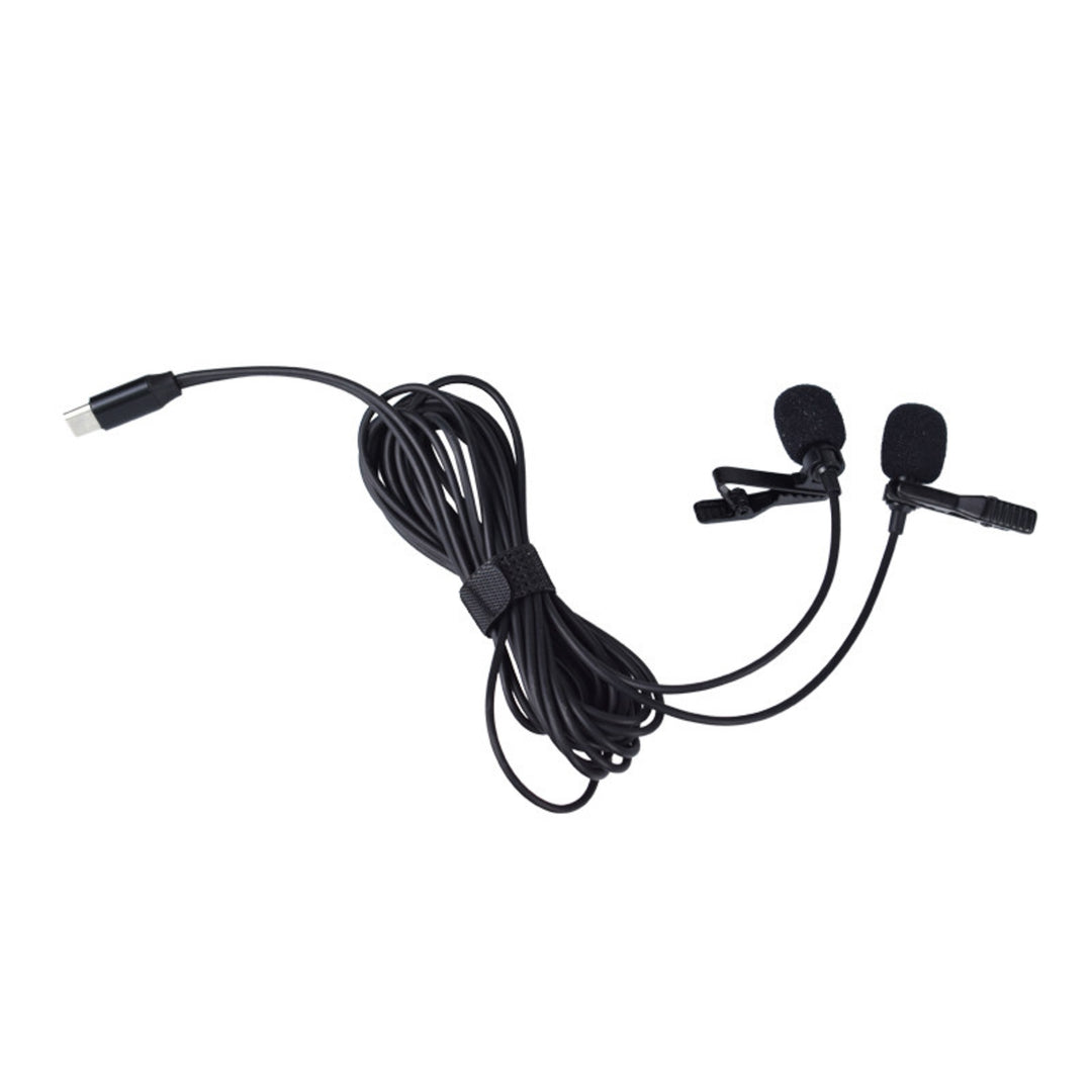 Renton Microphone cravate double (USB-C)