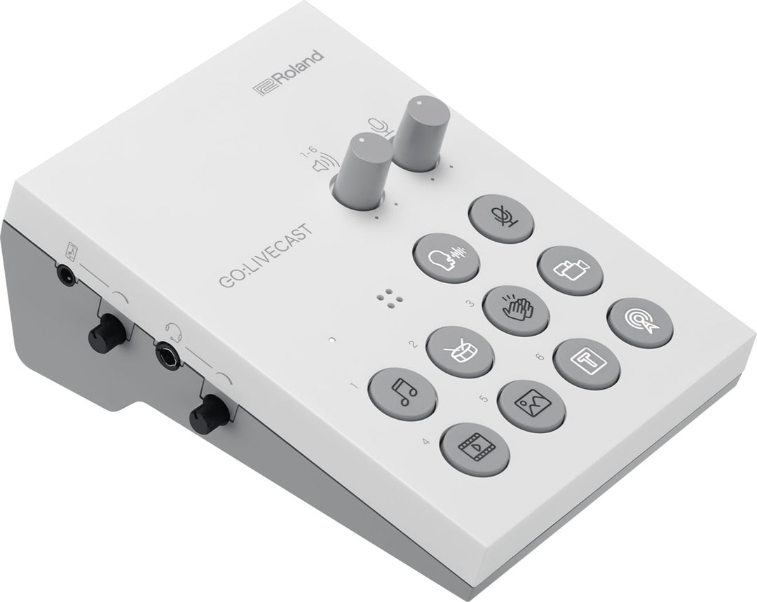 Roland GO:LIVECAST Interfaces audio