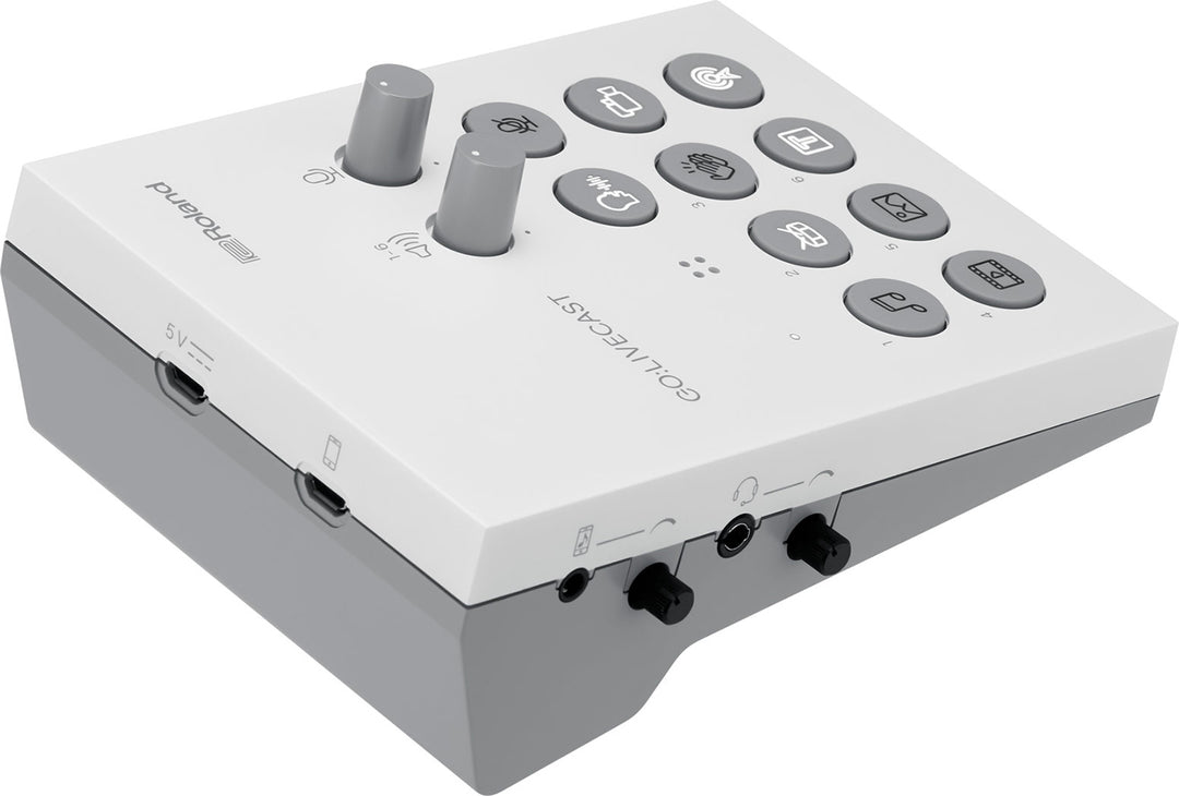Roland GO:LIVECAST Interfaces audio