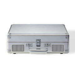 Crosley Cruiser Plus Platine vinyle Bluetooth bidirectionnel (Silver)