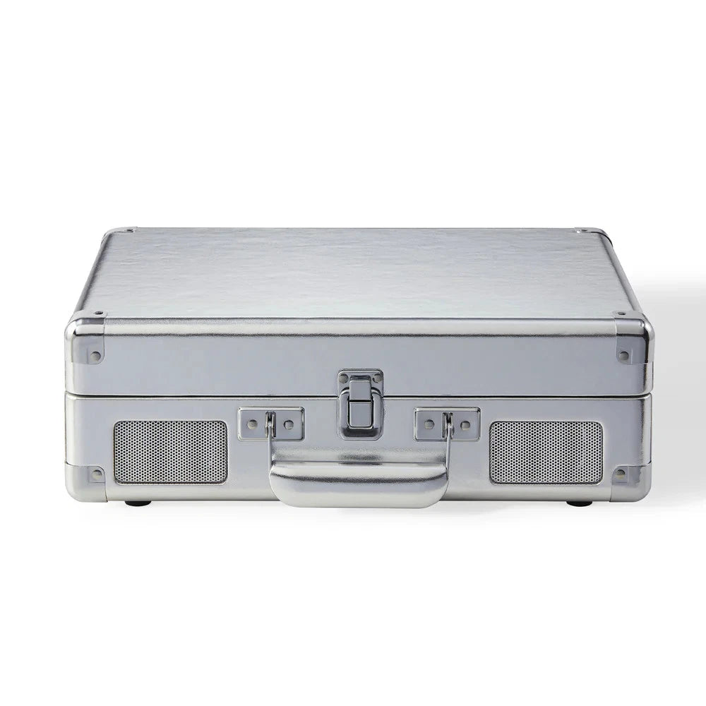 Crosley Cruiser Plus Platine vinyle Bluetooth bidirectionnel (Silver)