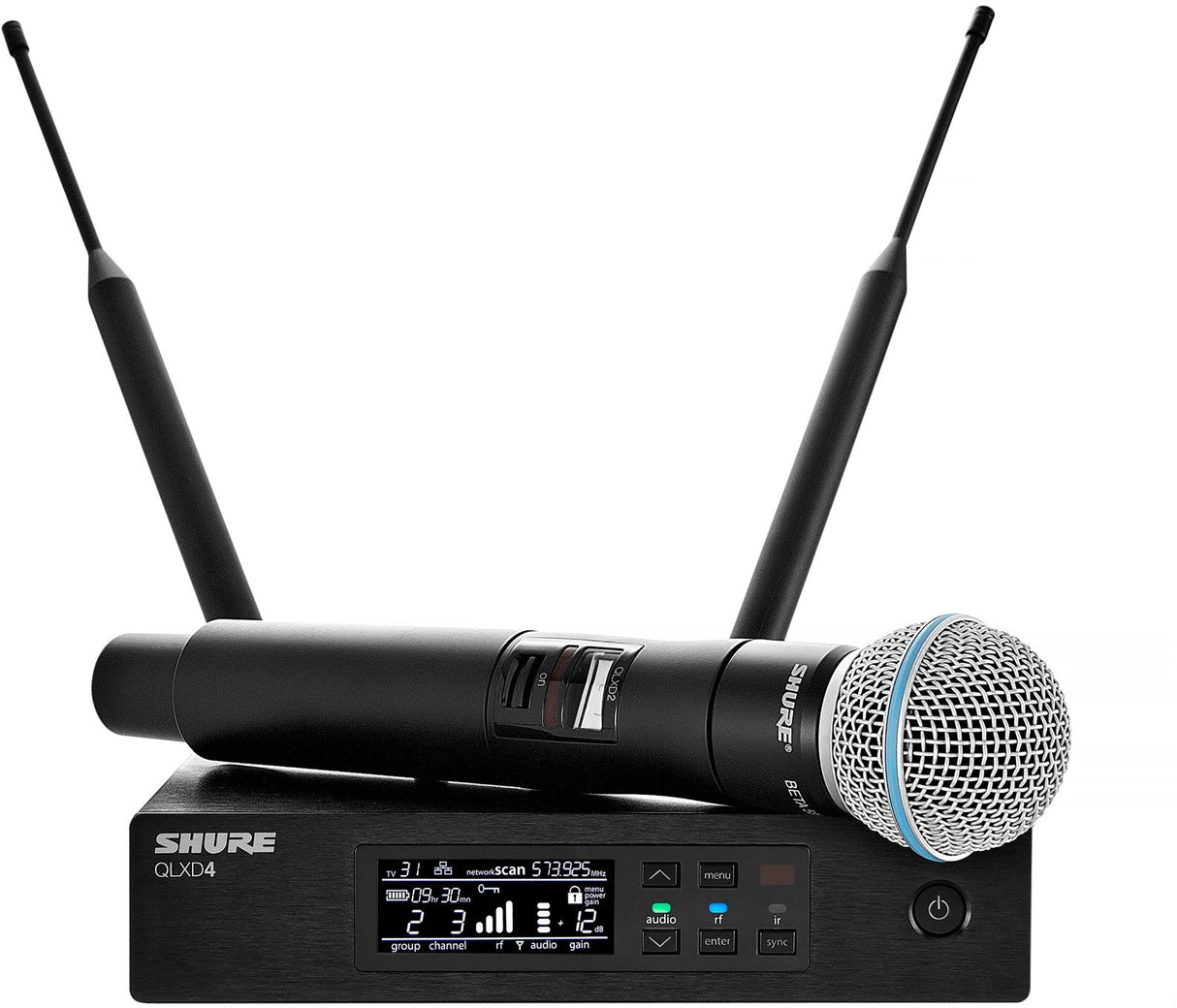 Shure QLXD24E/B58 K51 Système Microphone à Main Beta58