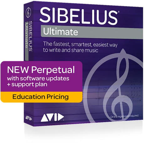 Sibelius Ultim Perpet EDU Licence Élève/Enseignant