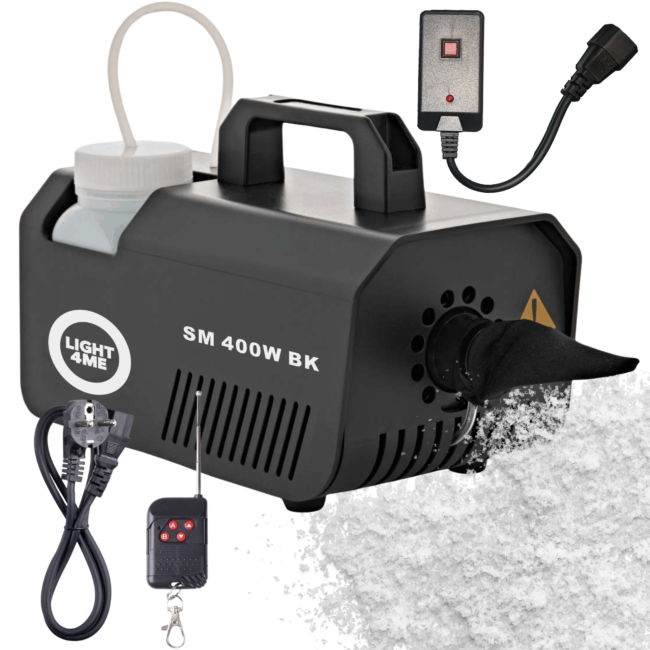 Light4Me SM 400W BK Machine à neige