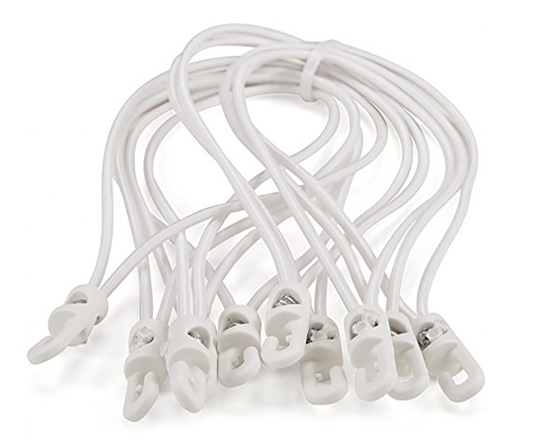 Élastiques Spannfix,10 pcs. (Blanc)