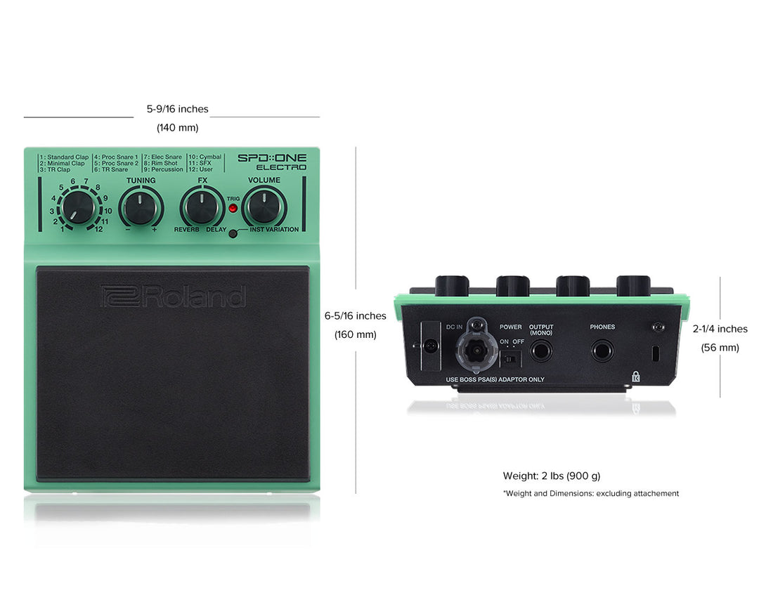 Roland SPD-1E ONE ELECTRO Pad de batterie
