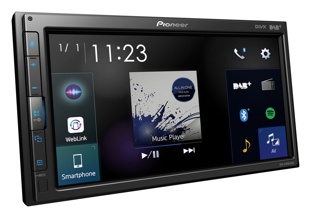 Pioneer SPH-EVO62DAB-208 Apple CarPlay, Radio DAB et Bluetooth