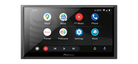 Pioneer SPH-EVO64DAB 2-DIN Autoradio avec CarPlay Sans Fil, Radio DAB et Bluetooth