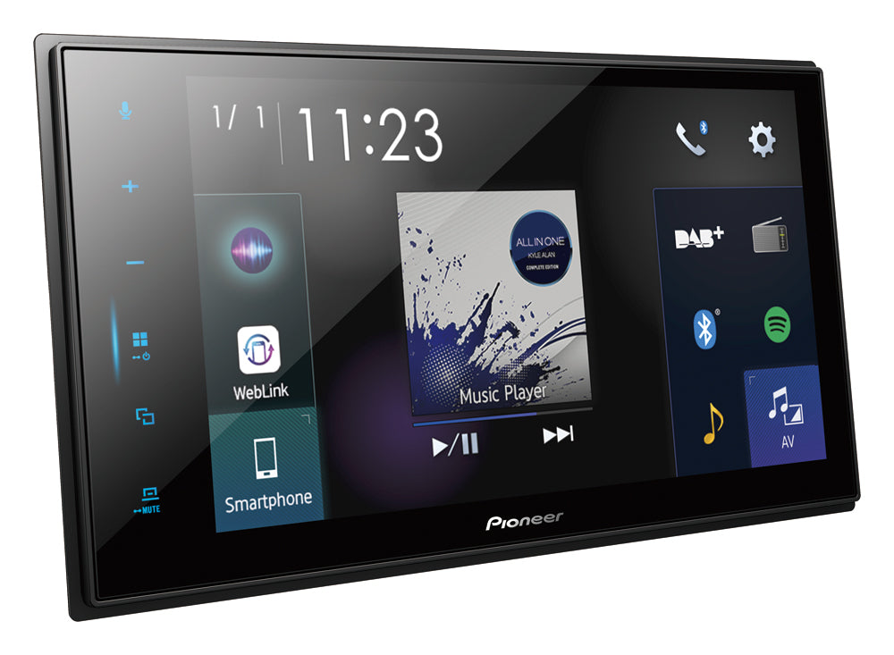 Pioneer SPH-EVO82DAB-Uni1-DIN Autoradio avec Apple CarPlay, DAB et Bluetooth