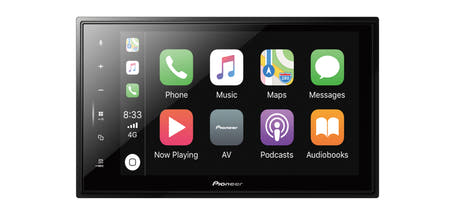 Pioneer SPH-EVO82DAB-Uni1-DIN Autoradio avec Apple CarPlay, DAB et Bluetooth