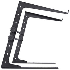 Support pour ordinateur portable avec éléments de montage – réglable pour 12–17", Noir