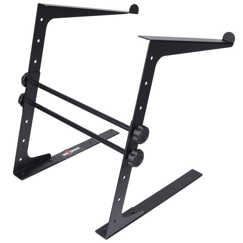 Support pour ordinateur portable avec éléments de montage – réglable pour 12–17", Noir