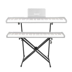 Support de clavier, double