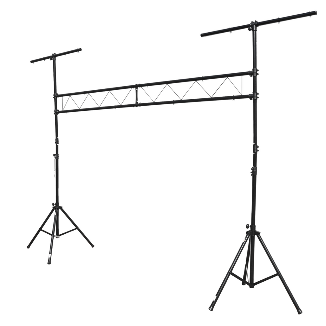 Système de pied d'éclairage 240-400cm (120kg)